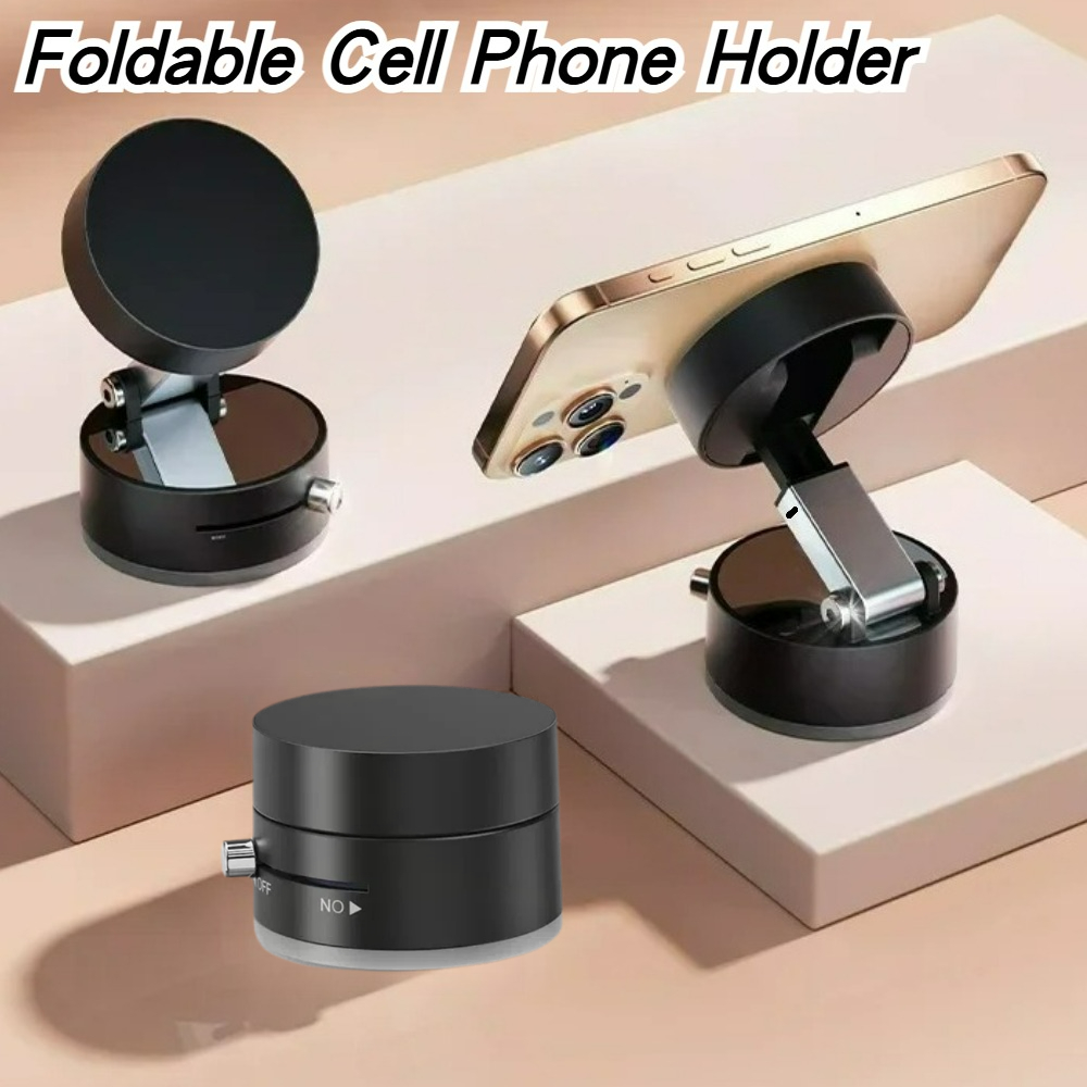 Quirky Phone Accessories - High Performance Magnetic Vacuum Holder Foldable