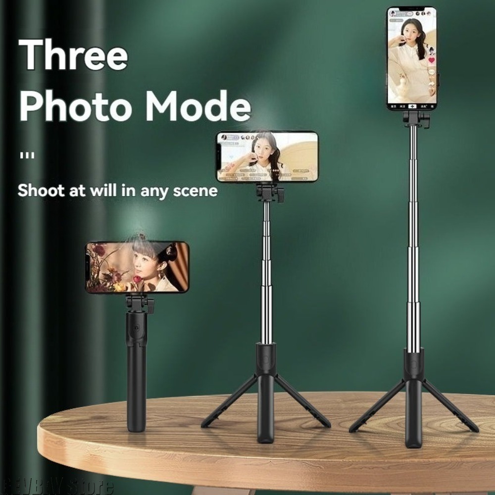 Phone Accessories Brand - 1pc Wireless Bluetooth Selfie Stick Tripod