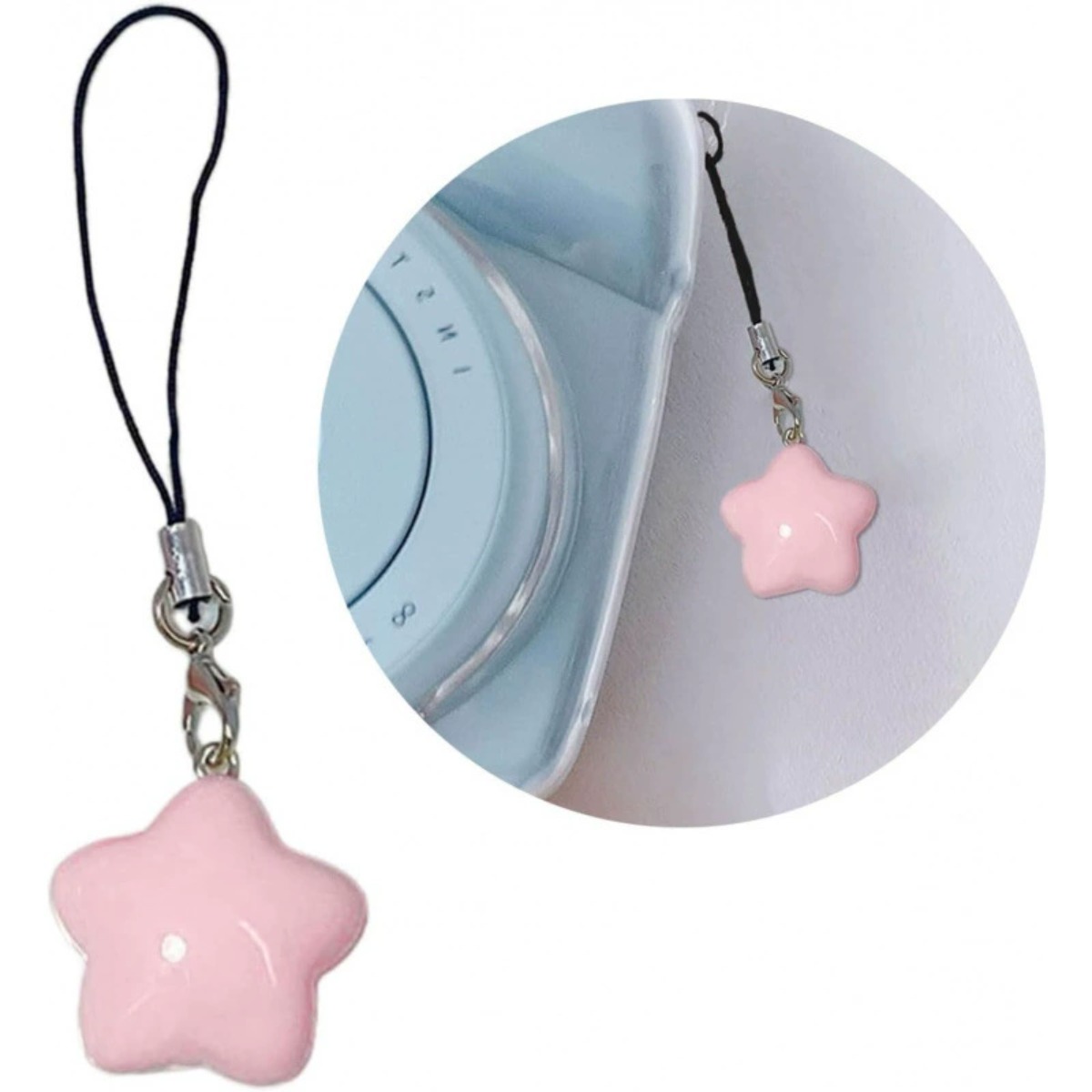 Phone Accessories For Teen Girls - Phone Charm Accessories Pastel Star Phone