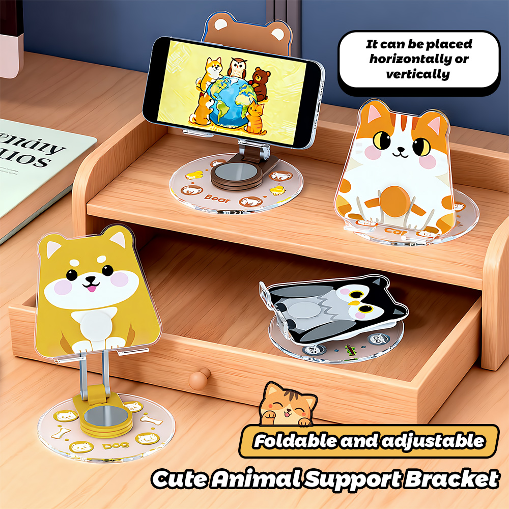 Cute Animal Phone Stand 360 Ro - đánh giá và giá Phone Accessories For Teen Girls