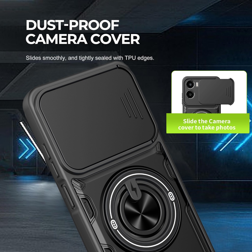 Slide Camera Protector 360° Ri - đánh giá và giá Phone Accessories Ring Holder