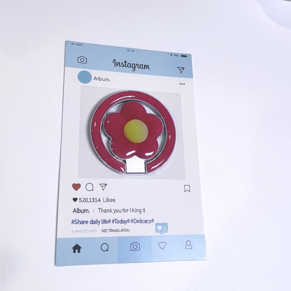 Flower Magnetic Foldable Kicks - đánh giá và giá Phone Accessories Cute