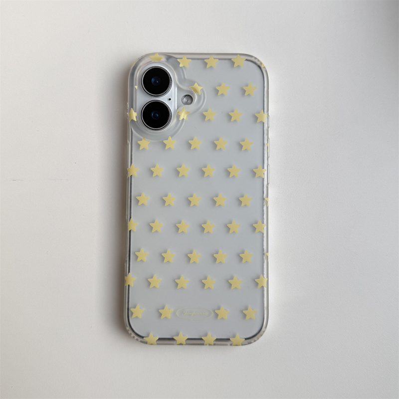 Korean Ins Yellow & White Star - đánh giá và giá Yellow Phone Accessories