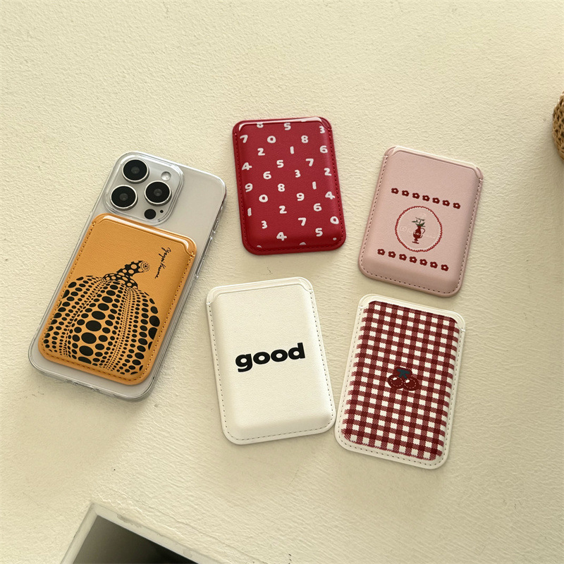 Cute Cartoon PU Leather Magnet - đánh giá và giá Phone Accessories Cute