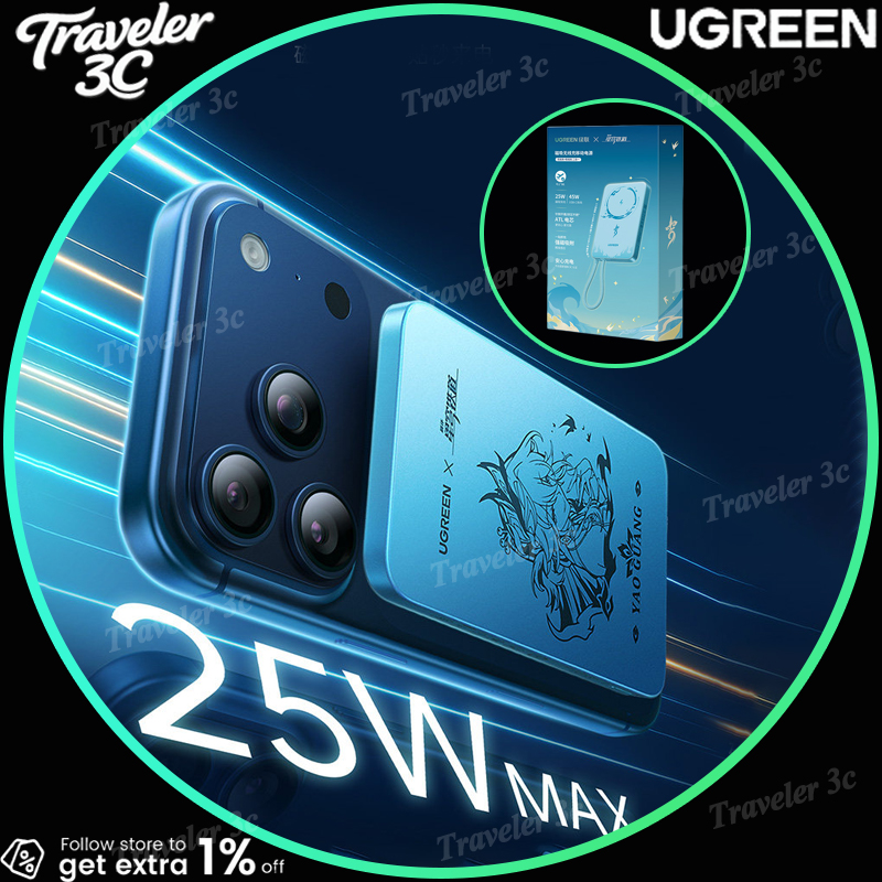 UGREEN x Honkai Star Rail Yao  - đánh giá và giá Power Bank Slim