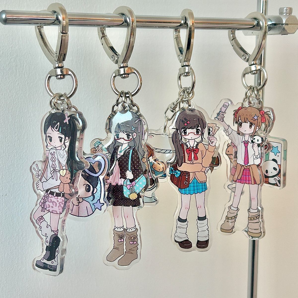 Cute Girl Aesthetic Acrylic Ph - đánh giá và giá Phone Accessories Cute