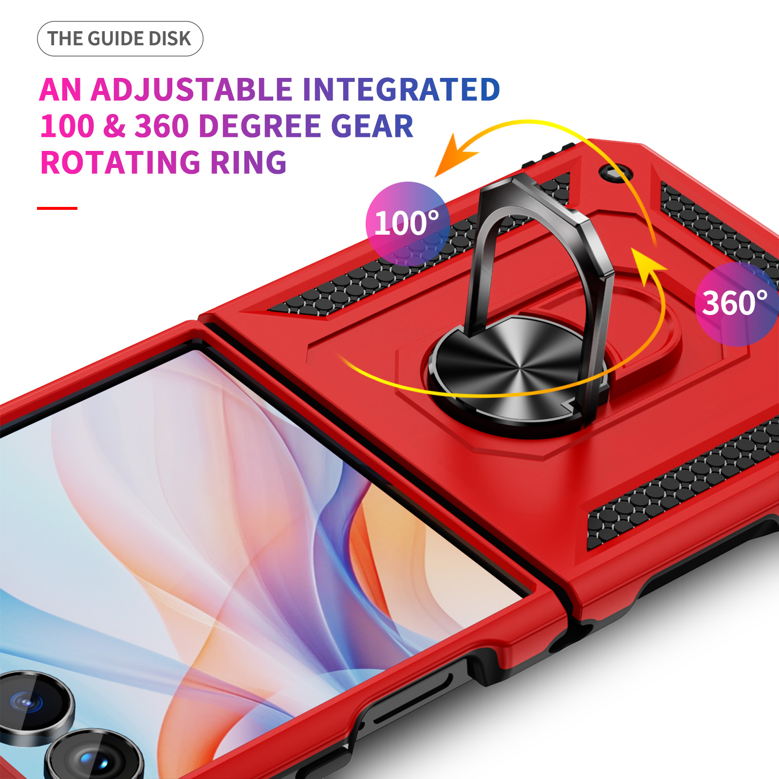 Military-grade Shockproof Phon - đánh giá và giá Phone Accessories Ring Holder