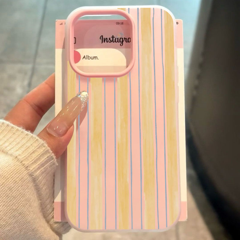 Stylish Yellow Striped Phone C - đánh giá và giá Yellow Phone Accessories