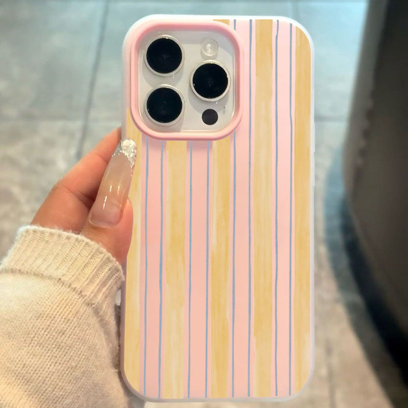 Stylish Yellow Striped Phone C - đánh giá và giá Yellow Phone Accessories