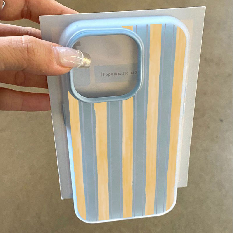 Stylish Yellow Striped Phone C - đánh giá và giá Yellow Phone Accessories
