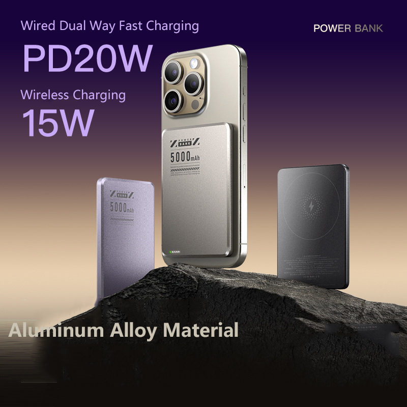 Ultra Slim Magnetic Power Bank - đánh giá và giá Power Bank Slim