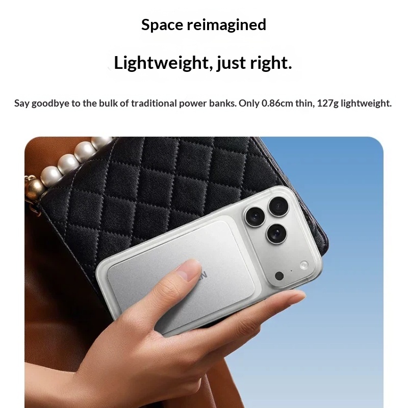 UGREEN Magnetic Power Bank Ult - đánh giá và giá Power Bank Slim