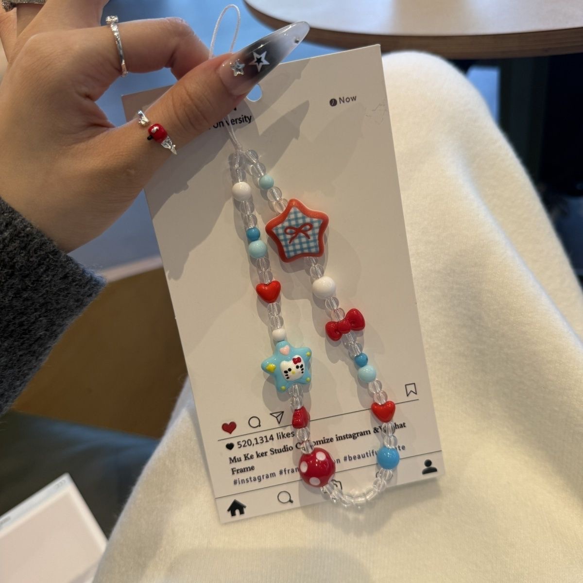 Kawaii INS Sweet Style Hello K - đánh giá và giá Phone Accessories Cute