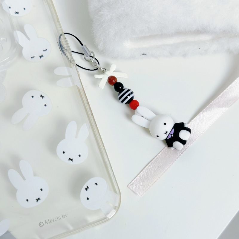 Kawaii Miffy Phone decor Cute  - đánh giá và giá Phone Accessories For Teen Girls