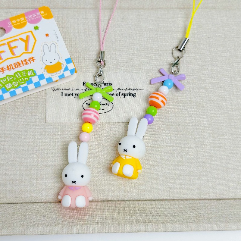 Kawaii Miffy Phone decor Cute  - đánh giá và giá Phone Accessories For Teen Girls