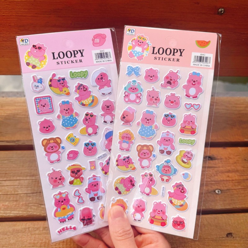 New Pororo Anime Cute Loopy 3D - đánh giá và giá Phone Accessories Cute