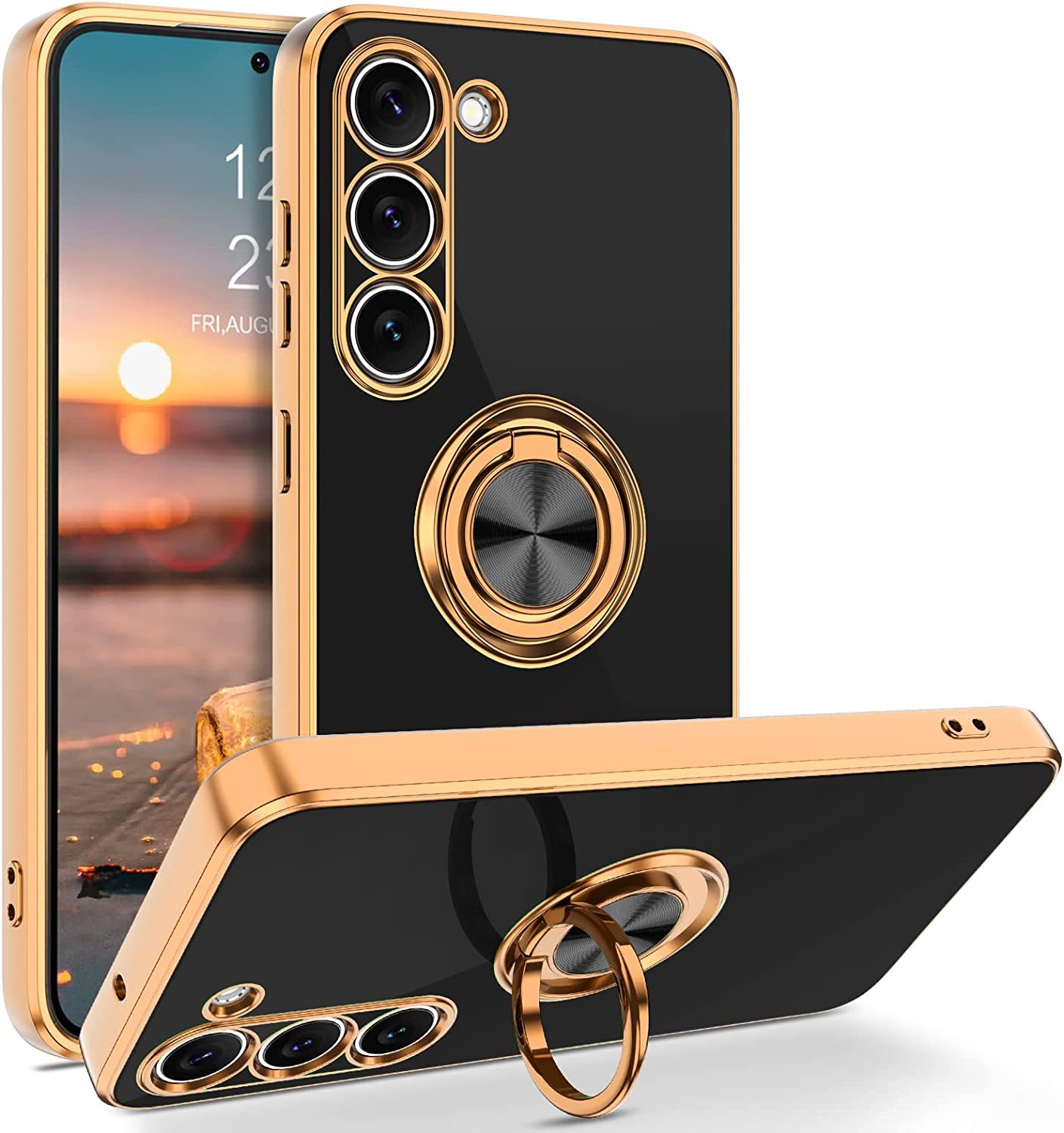 Luxury Plating Magnetic 360°Ri - đánh giá và giá Phone Accessories Ring Holder
